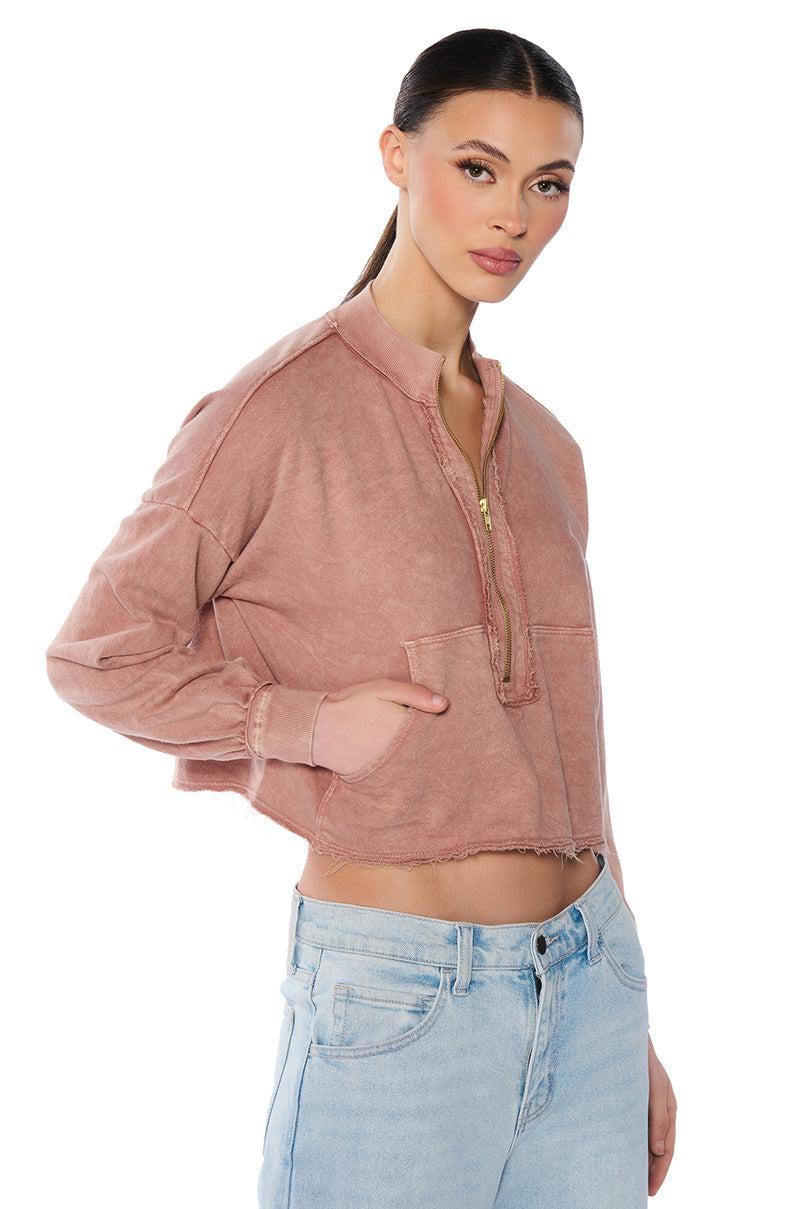 EMORY MINERAL WASHED SWEATSHIRT Product Image