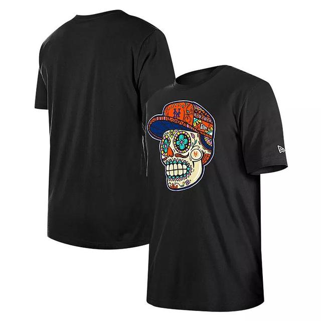 Mens New Era New York Mets Sugar Skulls T-Shirt Product Image