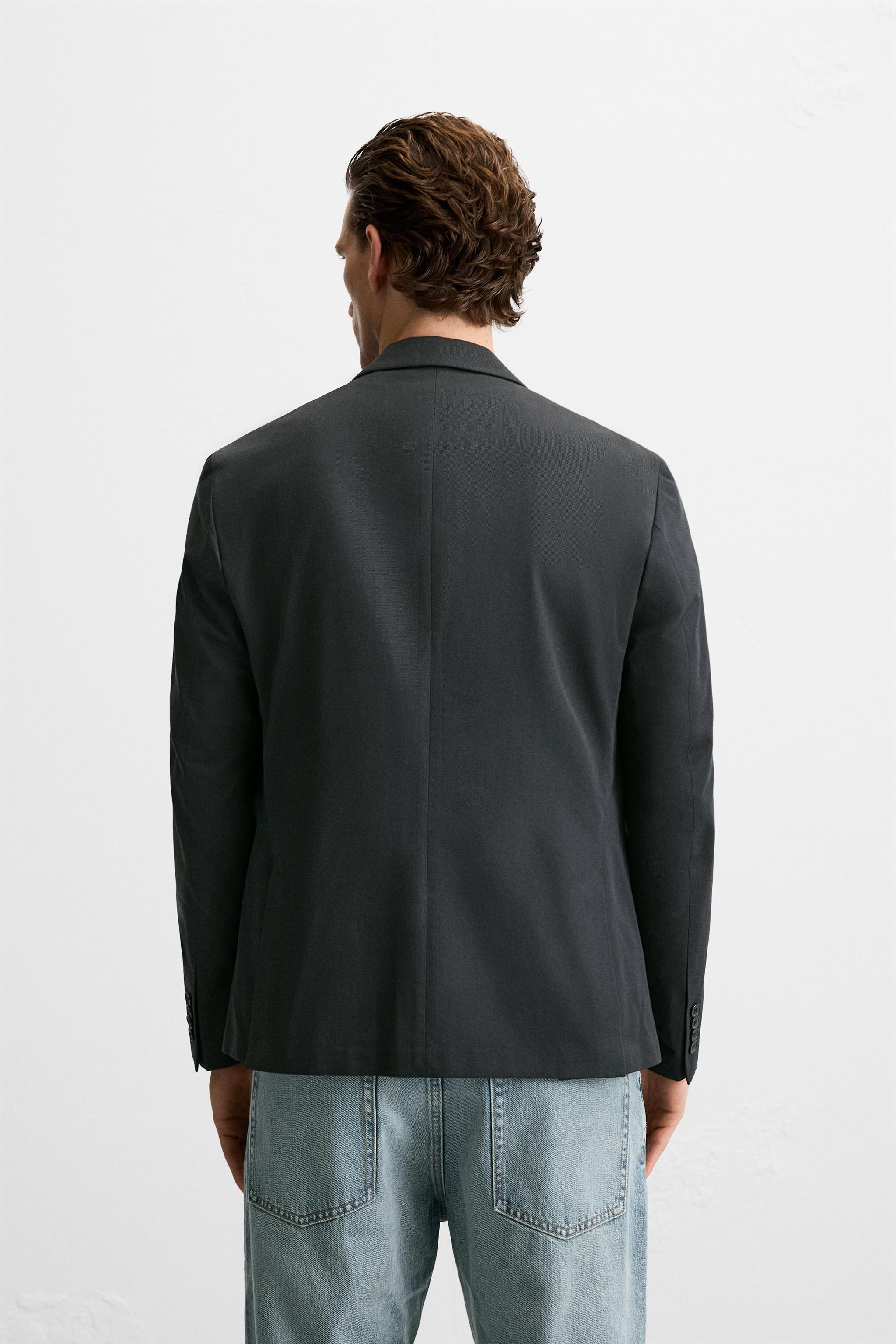 COTTON - LYOCELL RELAXED FIT BLAZER Product Image