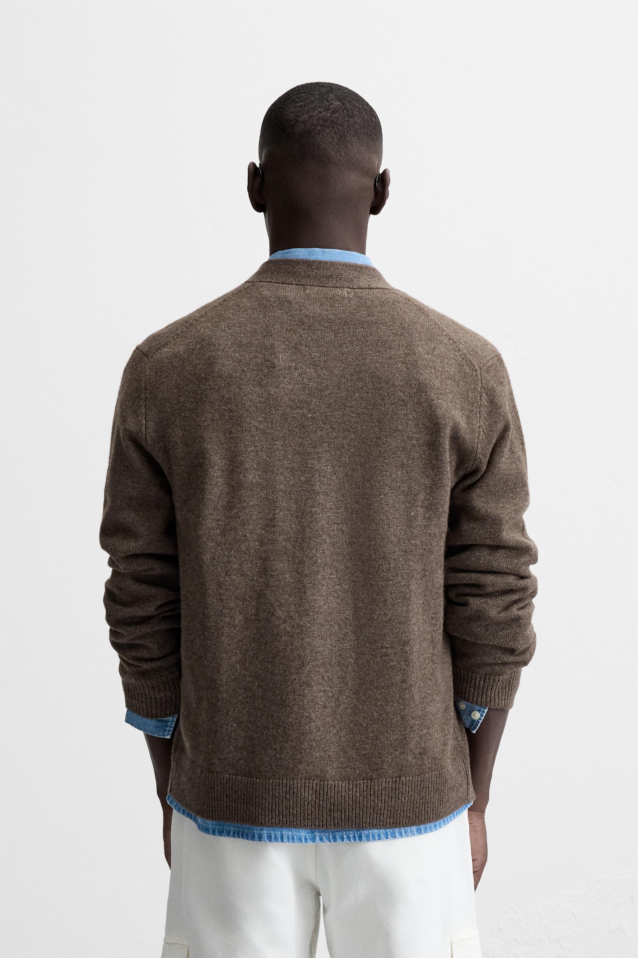 WOOL - CASHMERE CARDIGAN Product Image