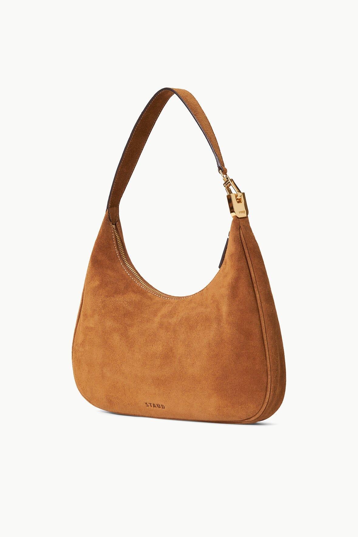 SYLVIE SHOULDER BAG | TAN SUEDE Product Image