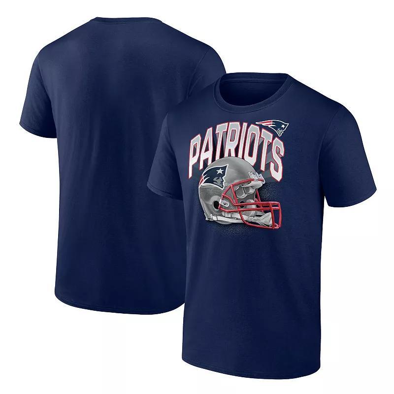 Mens Fanatics Branded Heathered Navy New England Patriots Big & Tall End Around T-Shirt Product Image