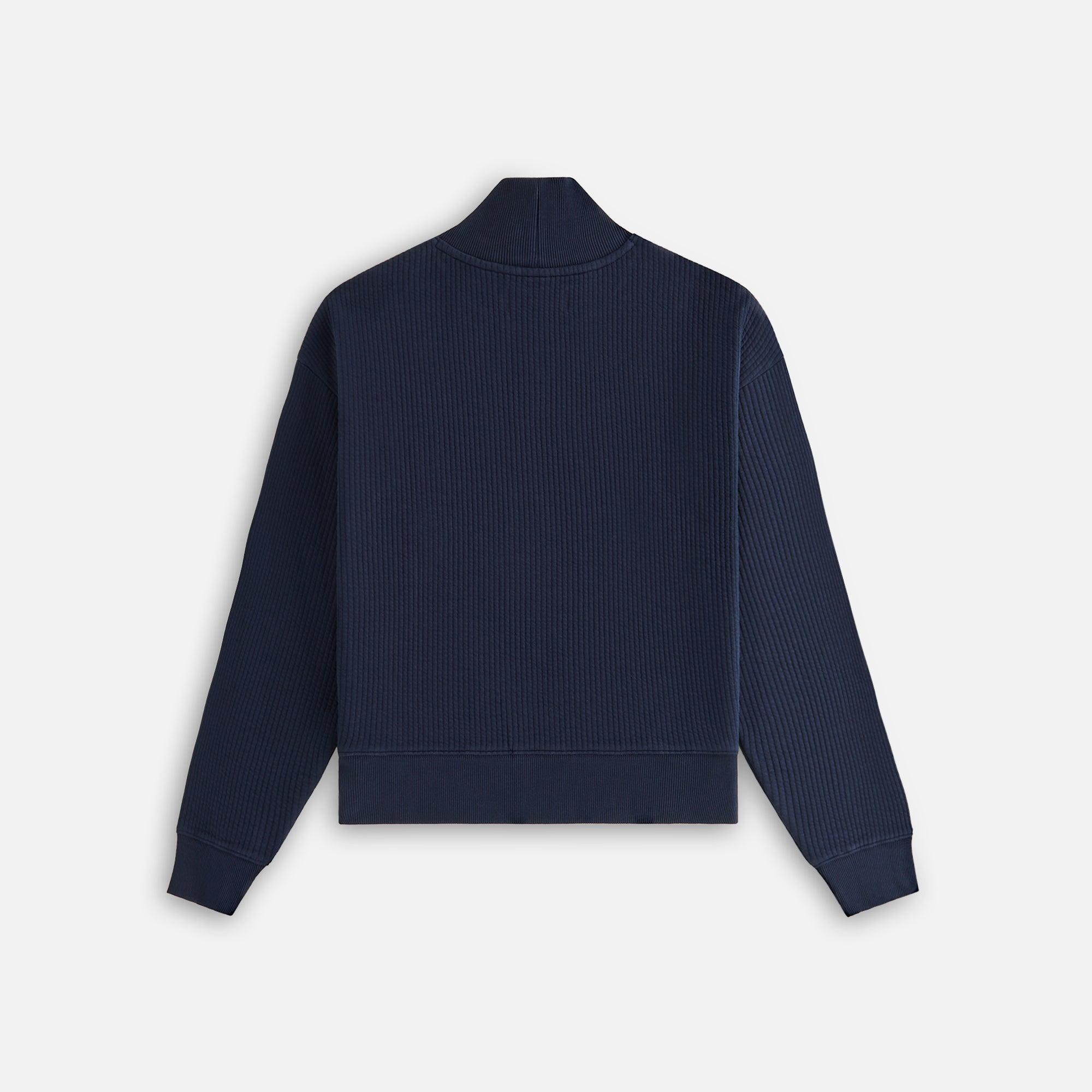 Kith Women for the New York Knicks Striped Interlock Turtleneck - Nocturnal Female Product Image