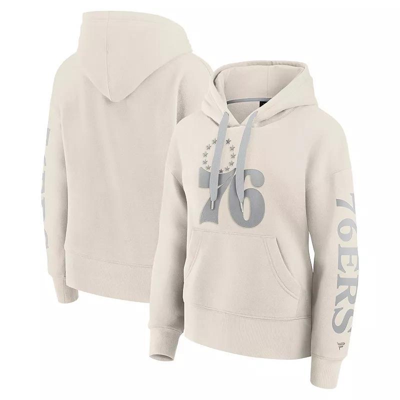 Womens Fanatics Cream Philadelphia 76ers Elements Next Pullover Hoodie product image