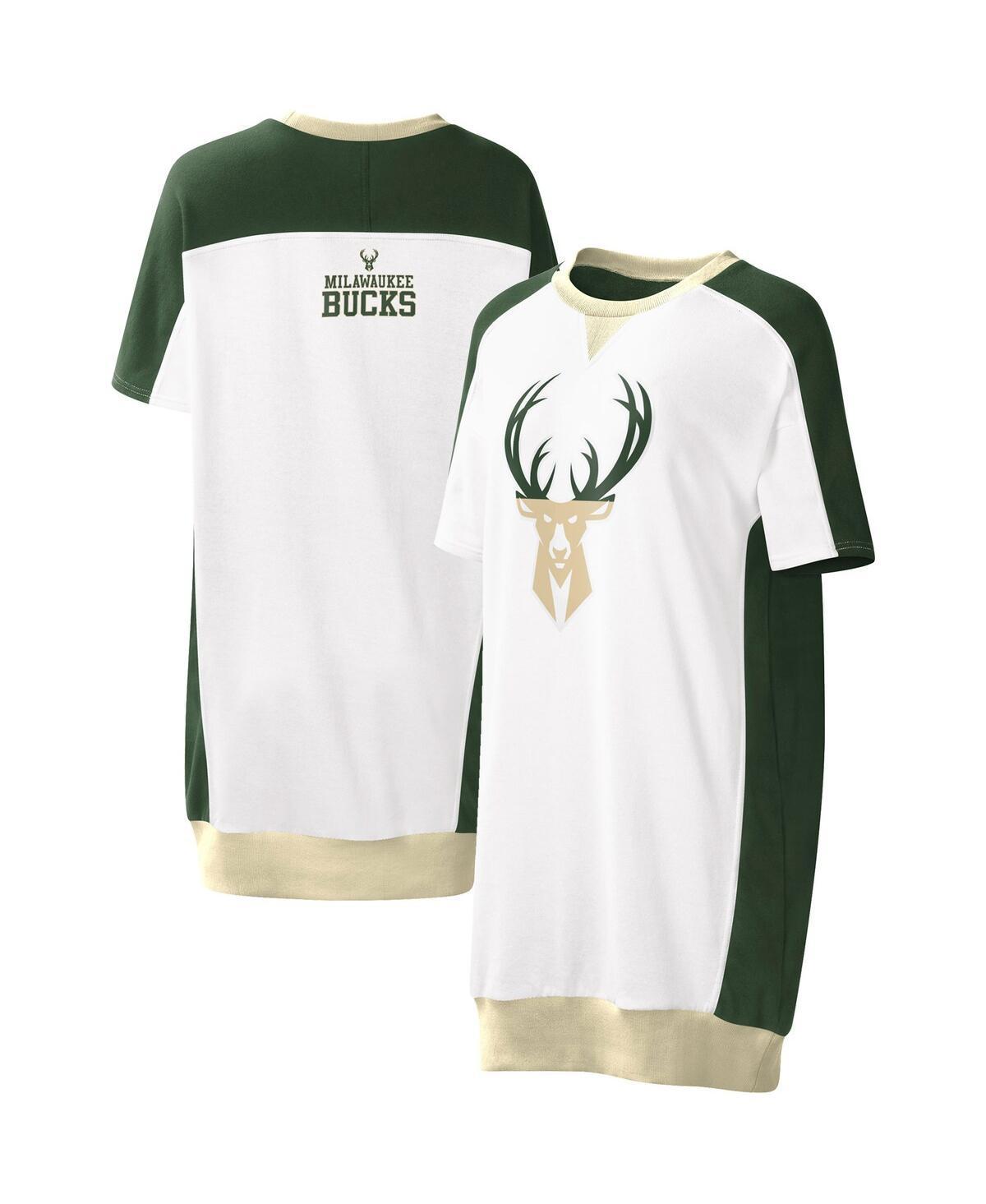 Womens G-III 4Her by Carl Banks Milwaukee Bucks Free Throw T-Shirt Dress Product Image