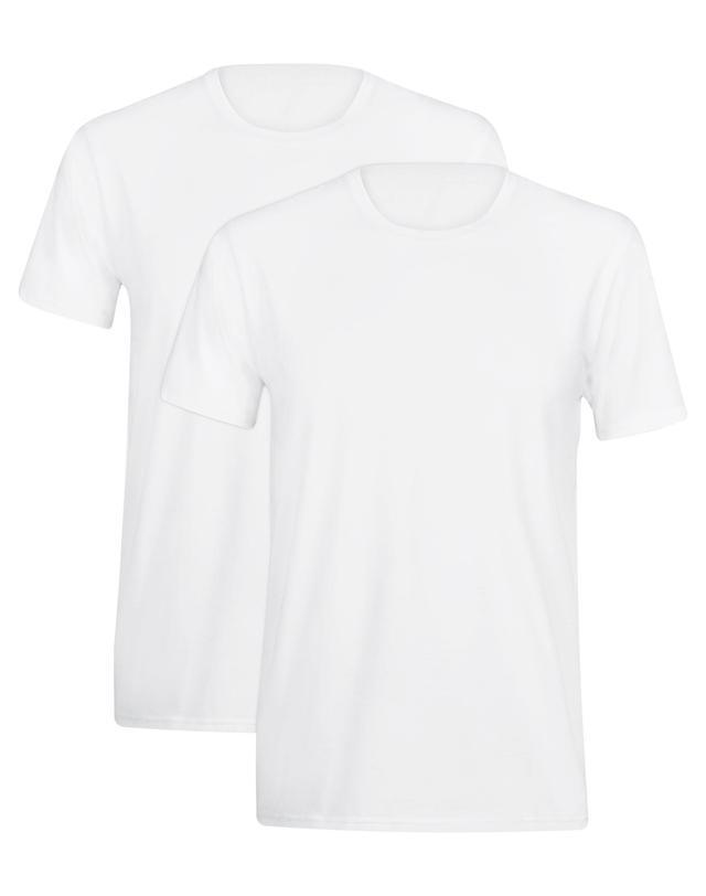 Mens Champion Everyday Crewneck Cotton Stretch T-Shirt, White, 2-Pack S Product Image