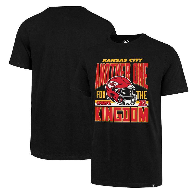 Mens 47 Brand Black Kansas City Chiefs Regional Super Rival T-shirt Product Image