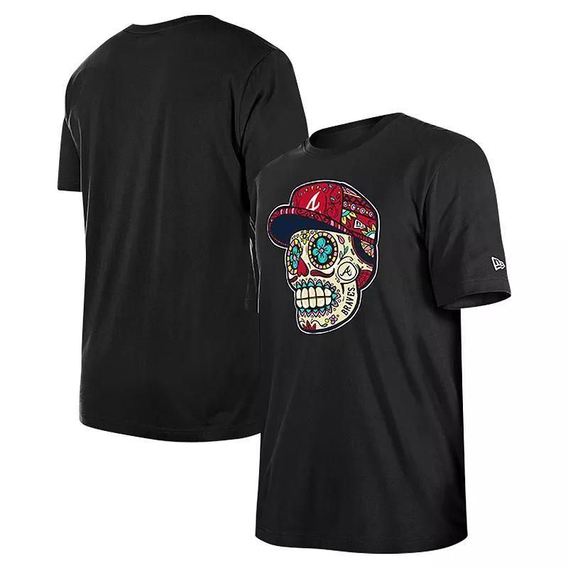 Mens New Era Boston Red Sox Sugar Skulls T-Shirt Product Image