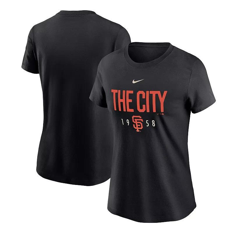 Womens Nike San Francisco Giants Local Team T-Shirt Product Image