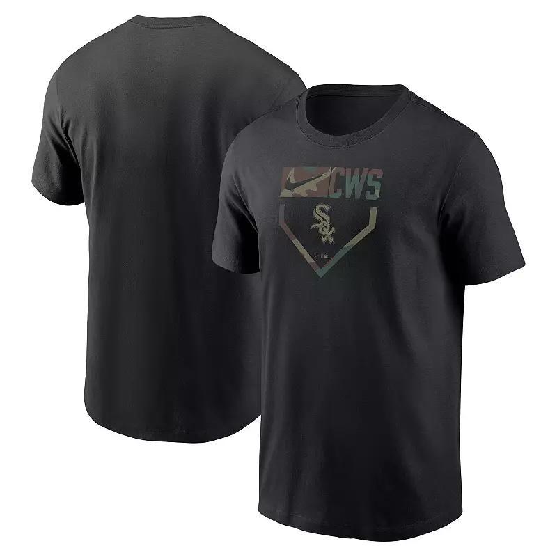 Mens Nike Navy Atlanta Braves Over the Shoulder T-shirt Product Image