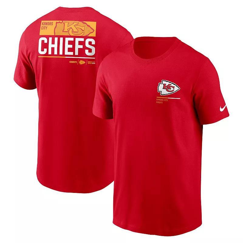 Mens Nike Kansas City Chiefs Team Incline T-Shirt Product Image