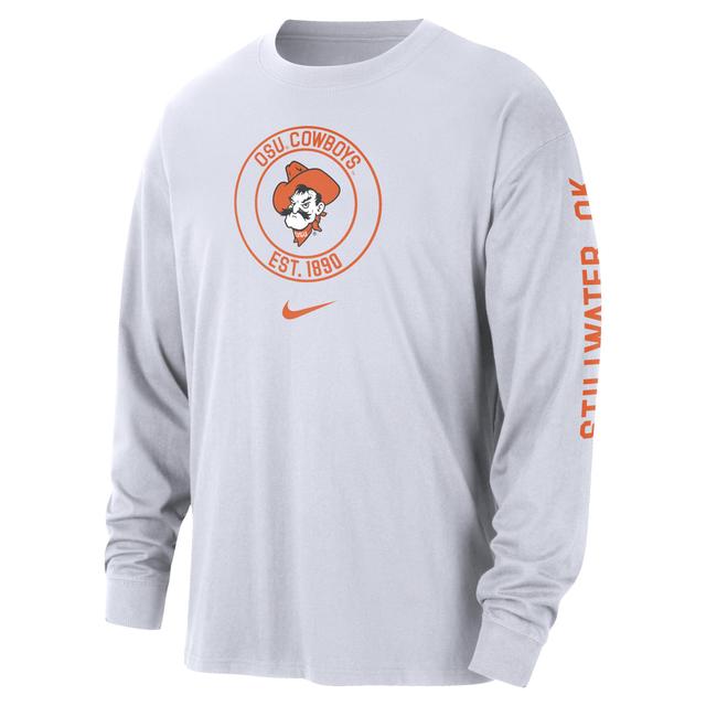 Oklahoma State Max90 Nike Men's College Long-Sleeve T-Shirt Product Image