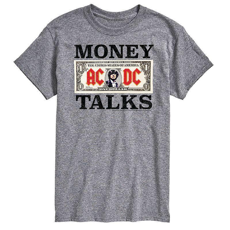 Big & Tall ACDC Money Talks Tee, Mens Product Image