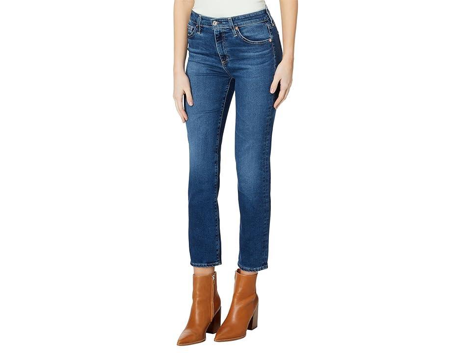 AG Jeans Mari High Rise Slim Straight Crop in Havana (Havana) Women's Jeans Product Image