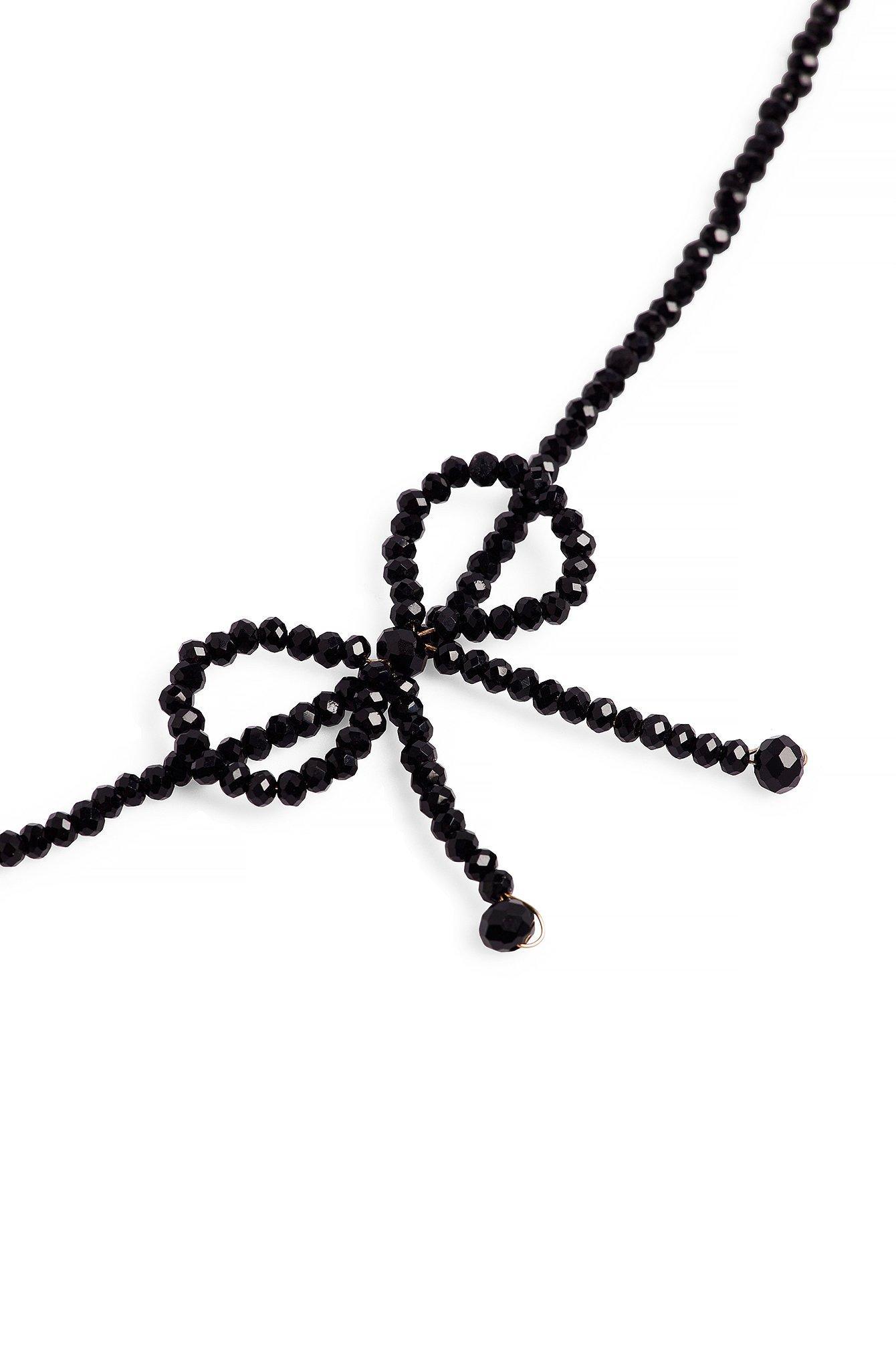 Strass Bow Necklace Product Image