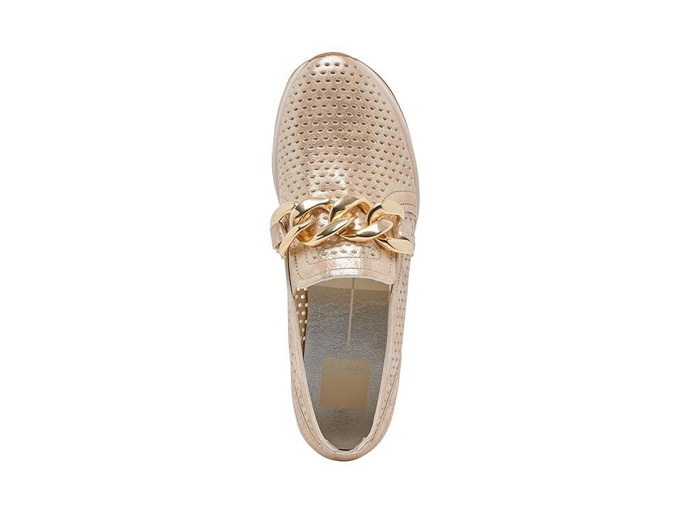 Dolce Vita Womens Jhenee Slip On Perforated Chain Sneakers Product Image