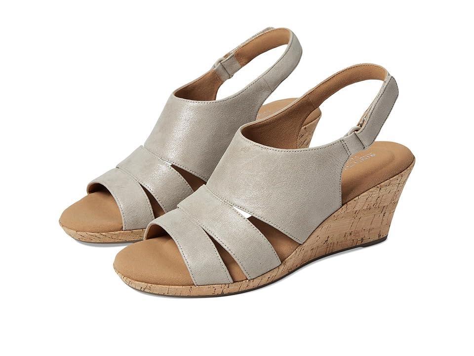 Rockport Briah Sling Metallic Leather) Women's Sandals Product Image