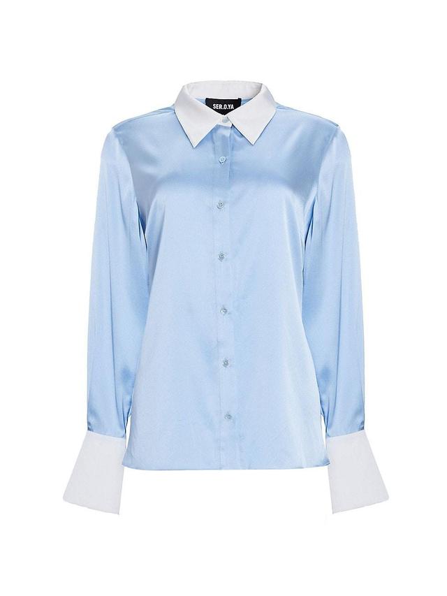 Womens Olsen Silk Top Product Image