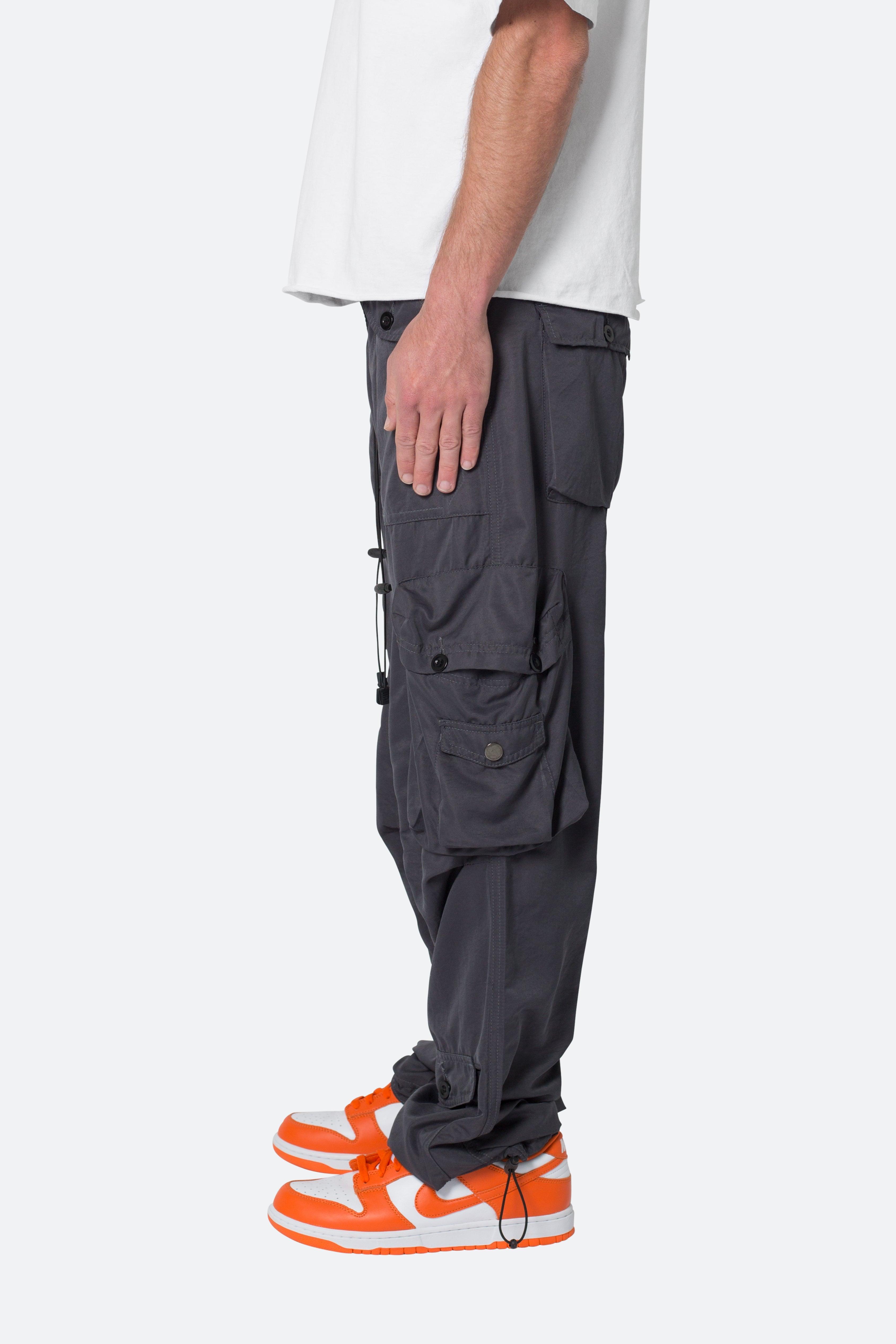 Lightweight Cinch Cargo Pants - Faded Black Male Product Image