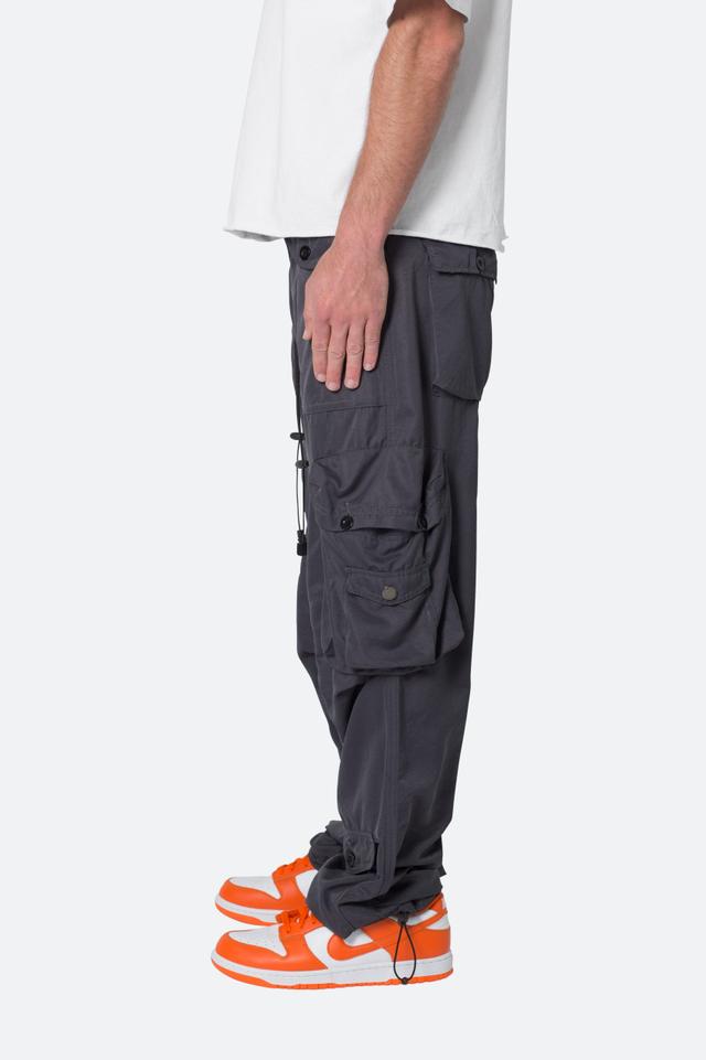 Lightweight Cinch Cargo Pants - Faded Black Product Image