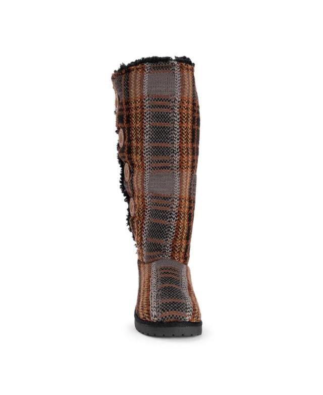 Muk Luks Womens Malena Flat Heel Slouch Boots, 9 Medium Product Image