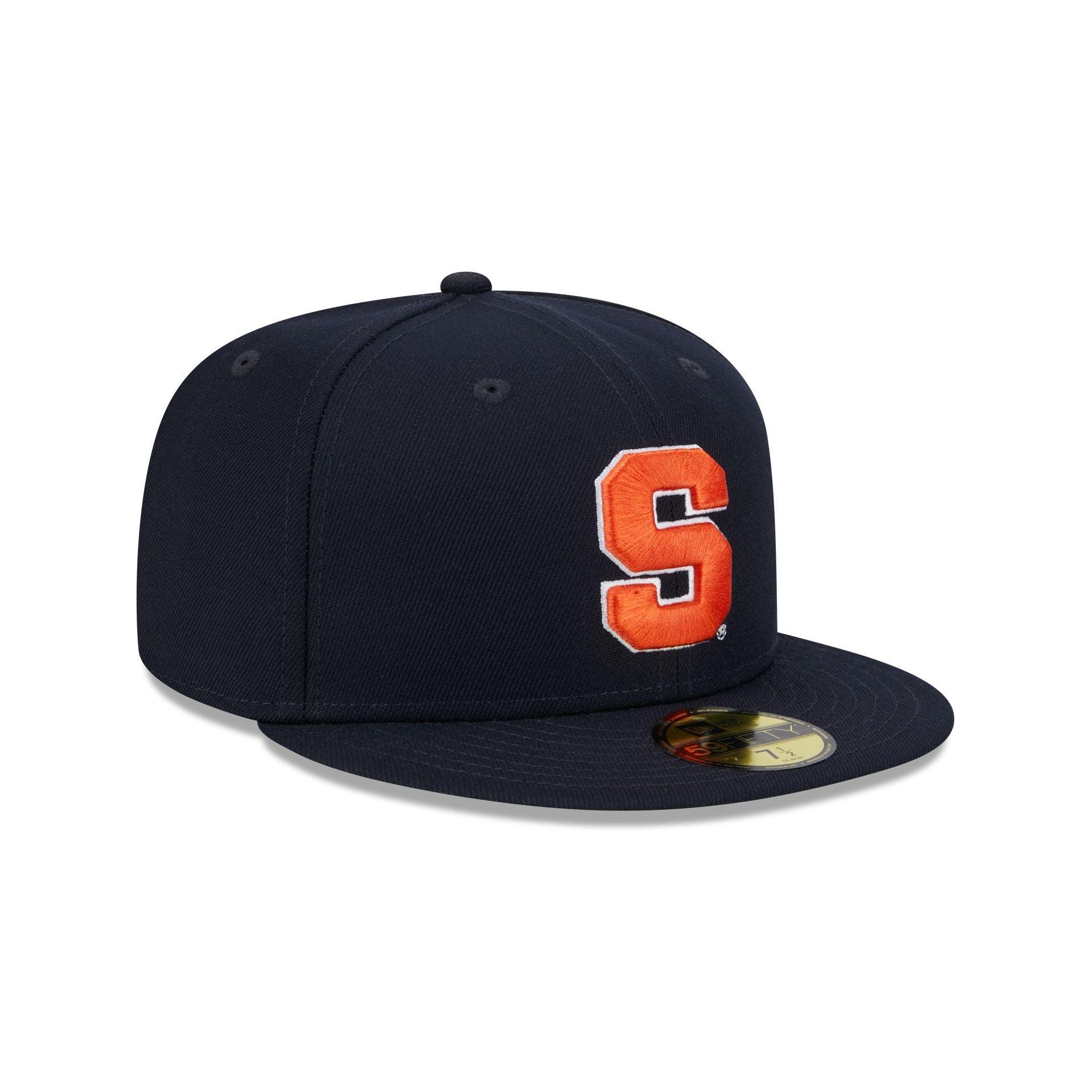 Syracuse Orange Navy 59FIFTY Fitted Hat Male Product Image