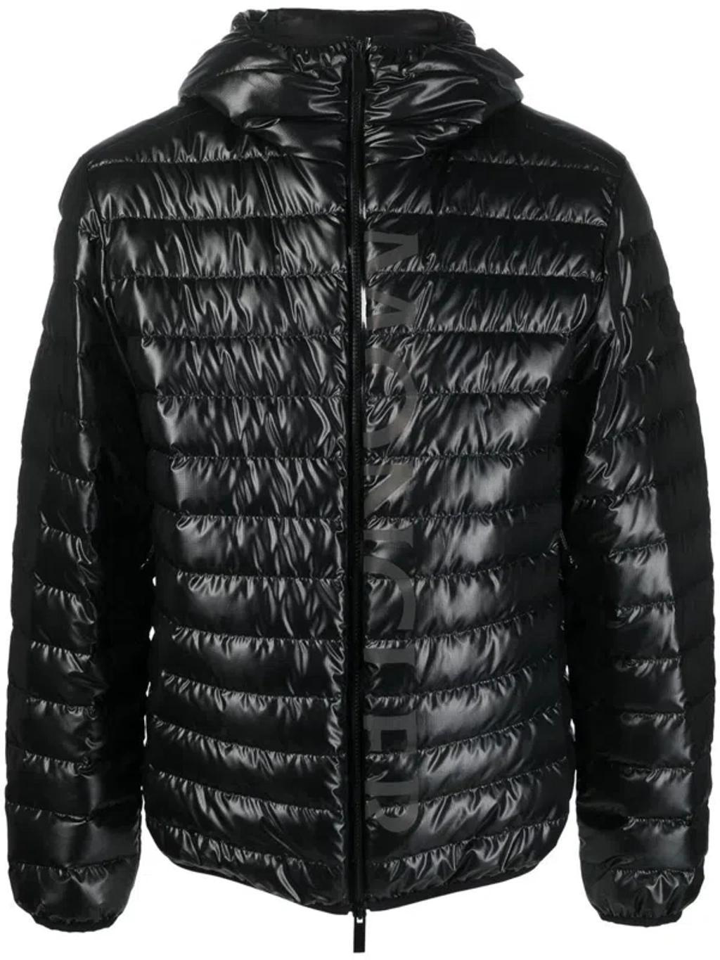 MONCLER Men's Quilted Short Down Jacket In 999 Product Image