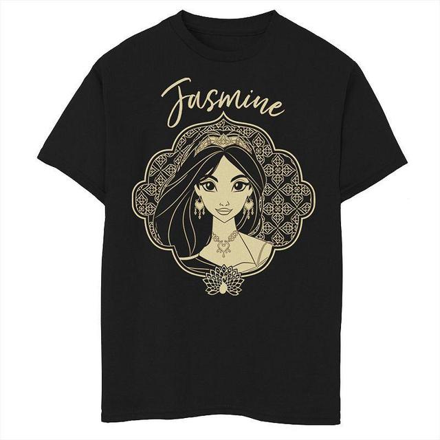 Disneys Aladdin Boys 8-20 Live Action Jasmine Framed Portrait Graphic Tee, Boys Product Image