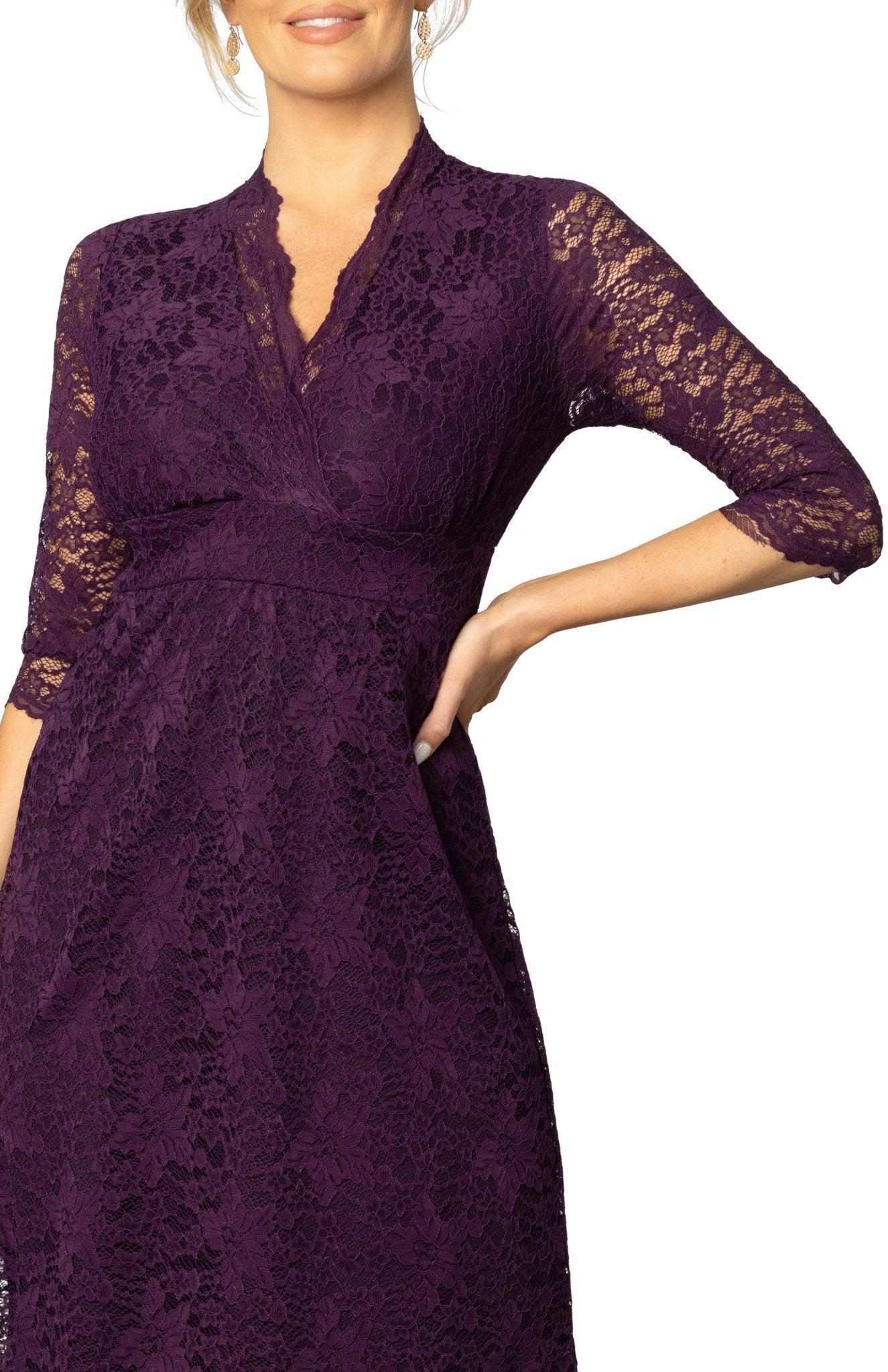 Scalloped Boudoir Lace Dress Product Image