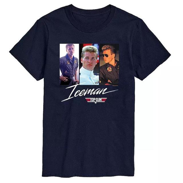 Mens Top Gun Iceman Tee Blue Product Image