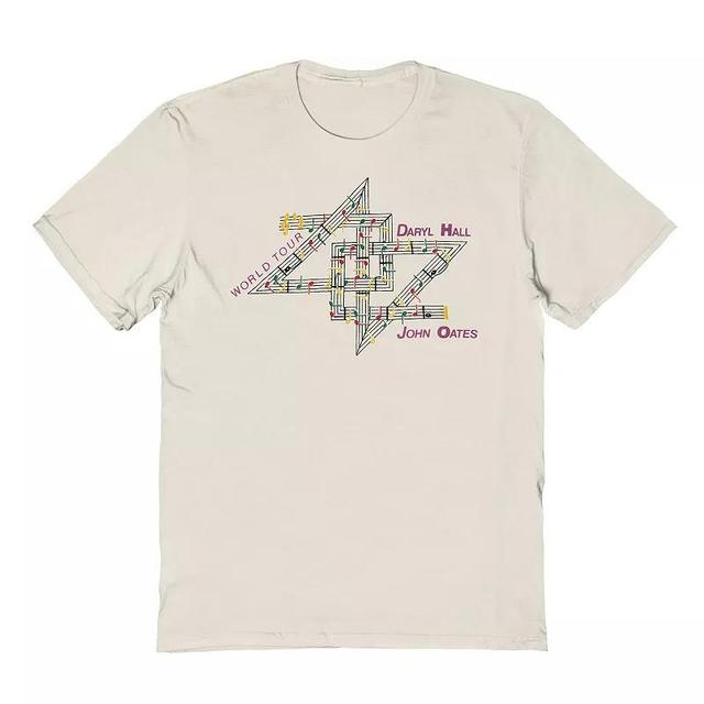 Mens Hall & Oates Notes Graphic Tee Product Image