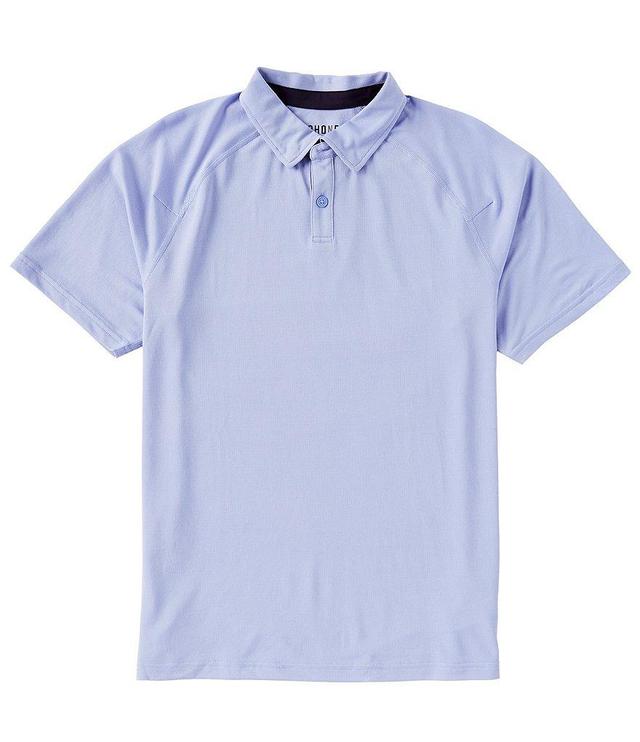 RHONE Delta Pique Short Sleeve Polo Shirt Product Image