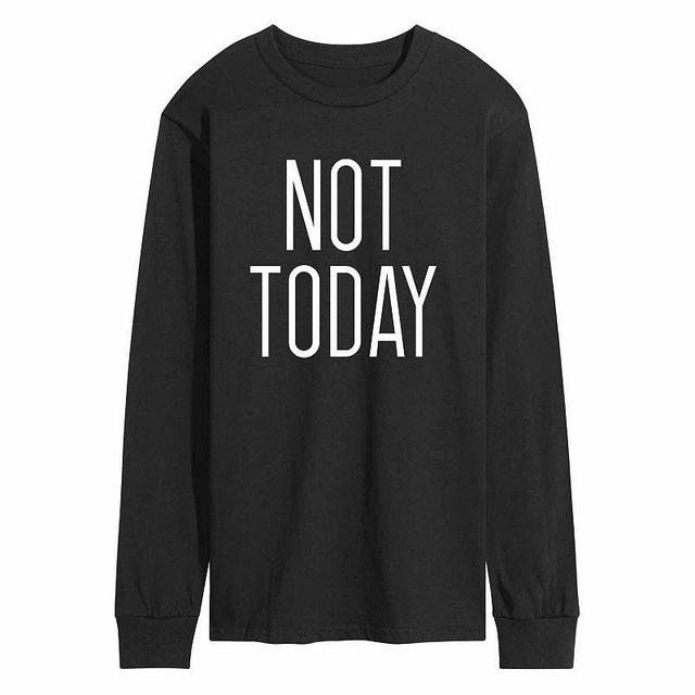 Mens Not Today Tee Product Image