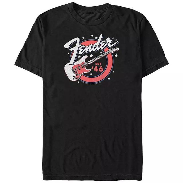 Big & Tall Fender Red White And Blue Est. 1946 Graphic Tee, Mens Product Image