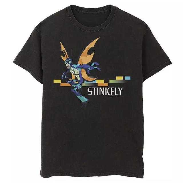 Mens Ben 10 Stinkfly Portrait Graphic Tee Black Product Image