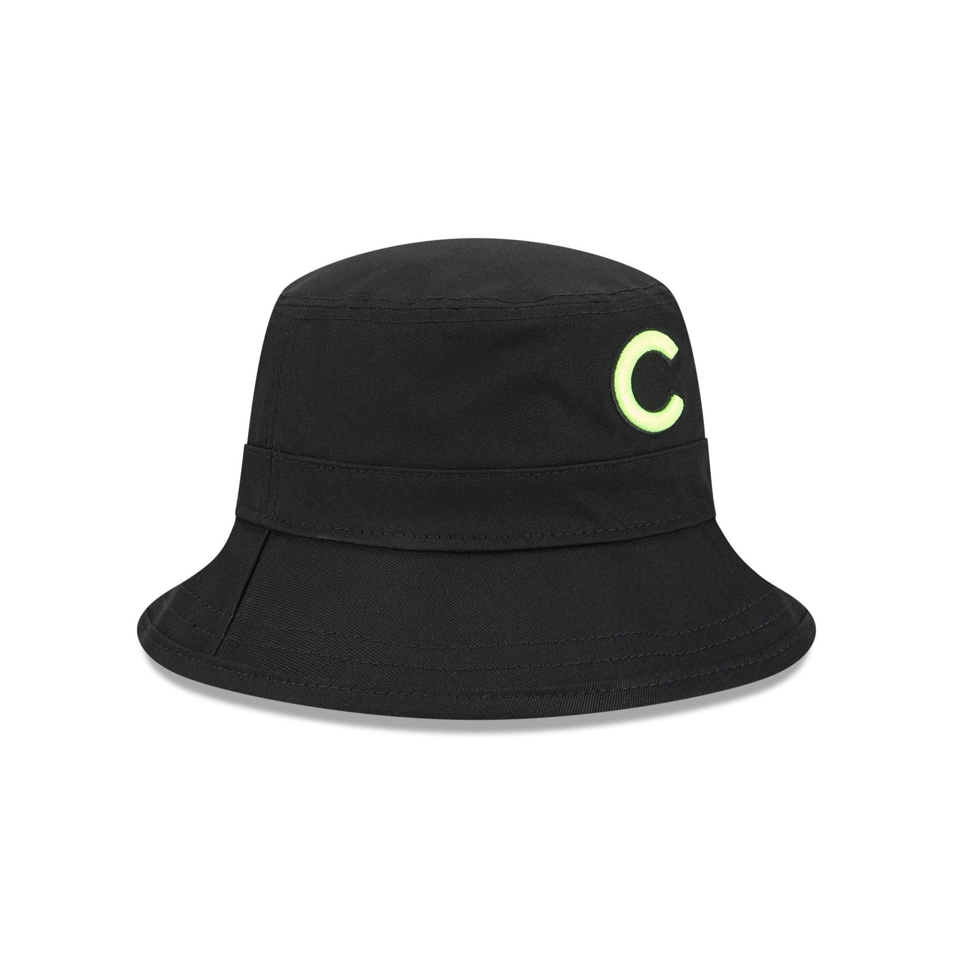 Chicago Cubs Hi Vis Doodle Bucket Hat Male Product Image