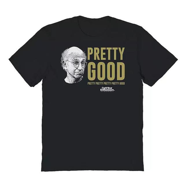 Mens Pretty Good Larry Face Curb Your Enthusiasm Graphic Tee Product Image