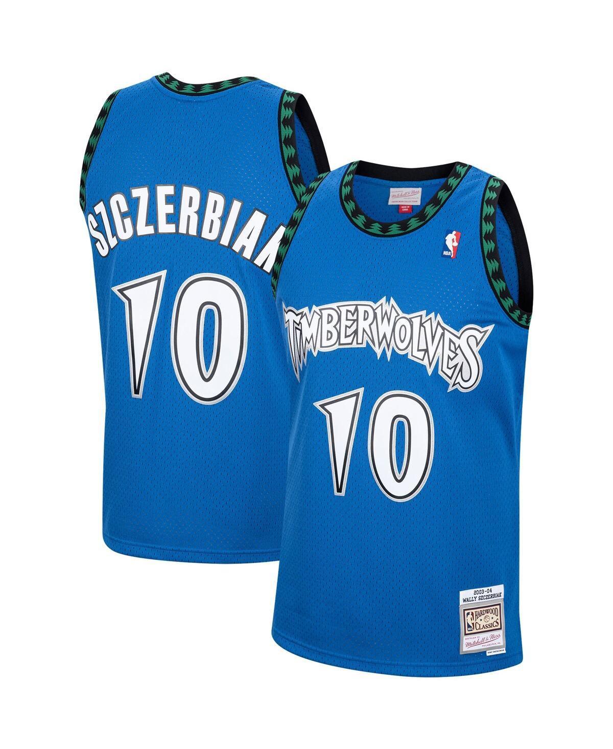 Mens Mitchell & Ness Wally Szczerbiak Minnesota Timberwolves 2001/02 Hardwood Classics Swingman Jersey Product Image