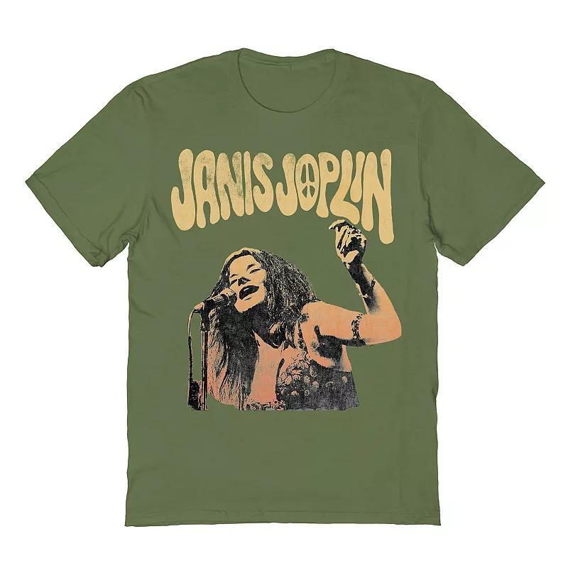 Mens Janis Joplin Graphic Tee Product Image