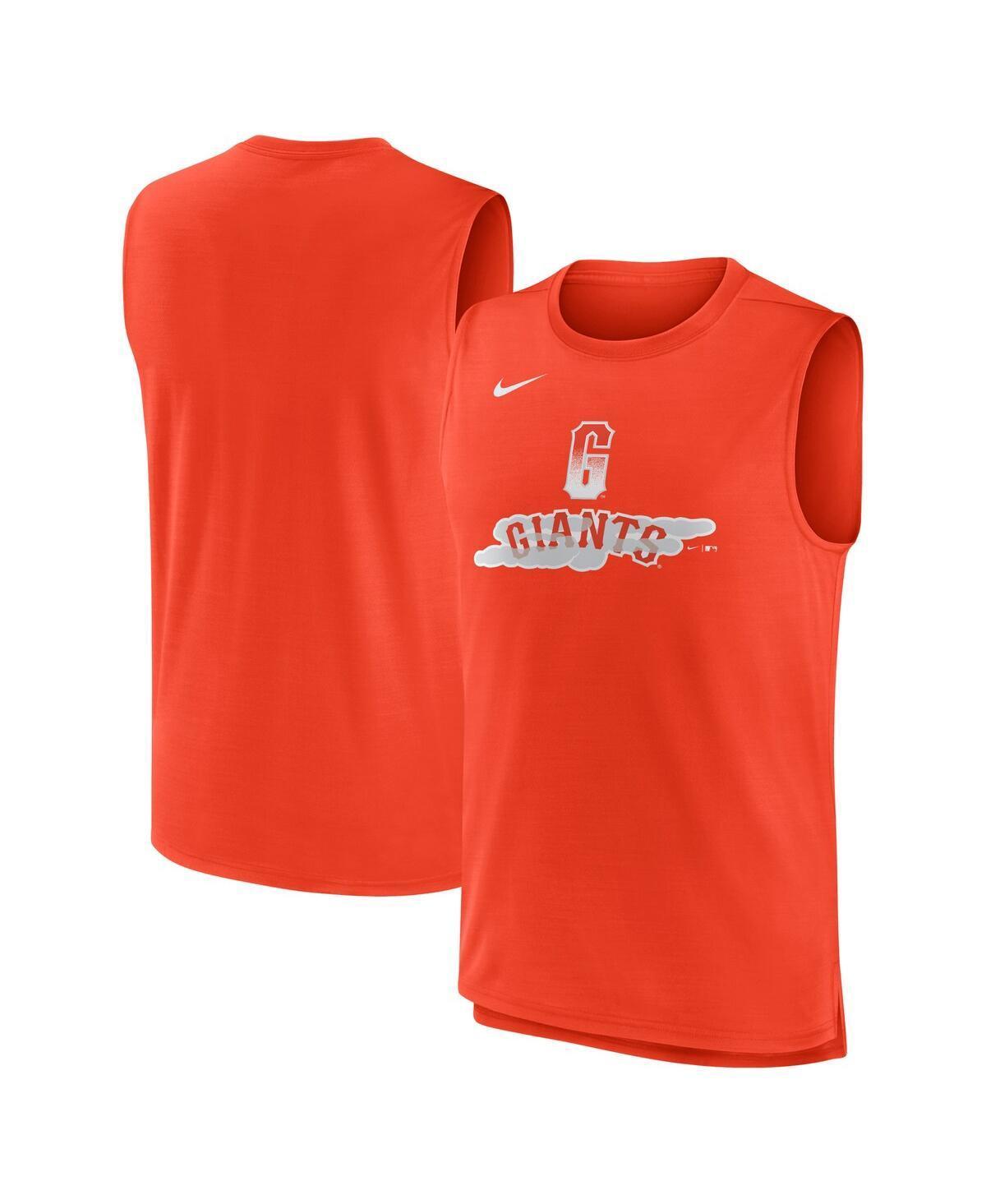 Mens Nike Orange San Francisco Giants City Connect Muscle Tank Top Product Image