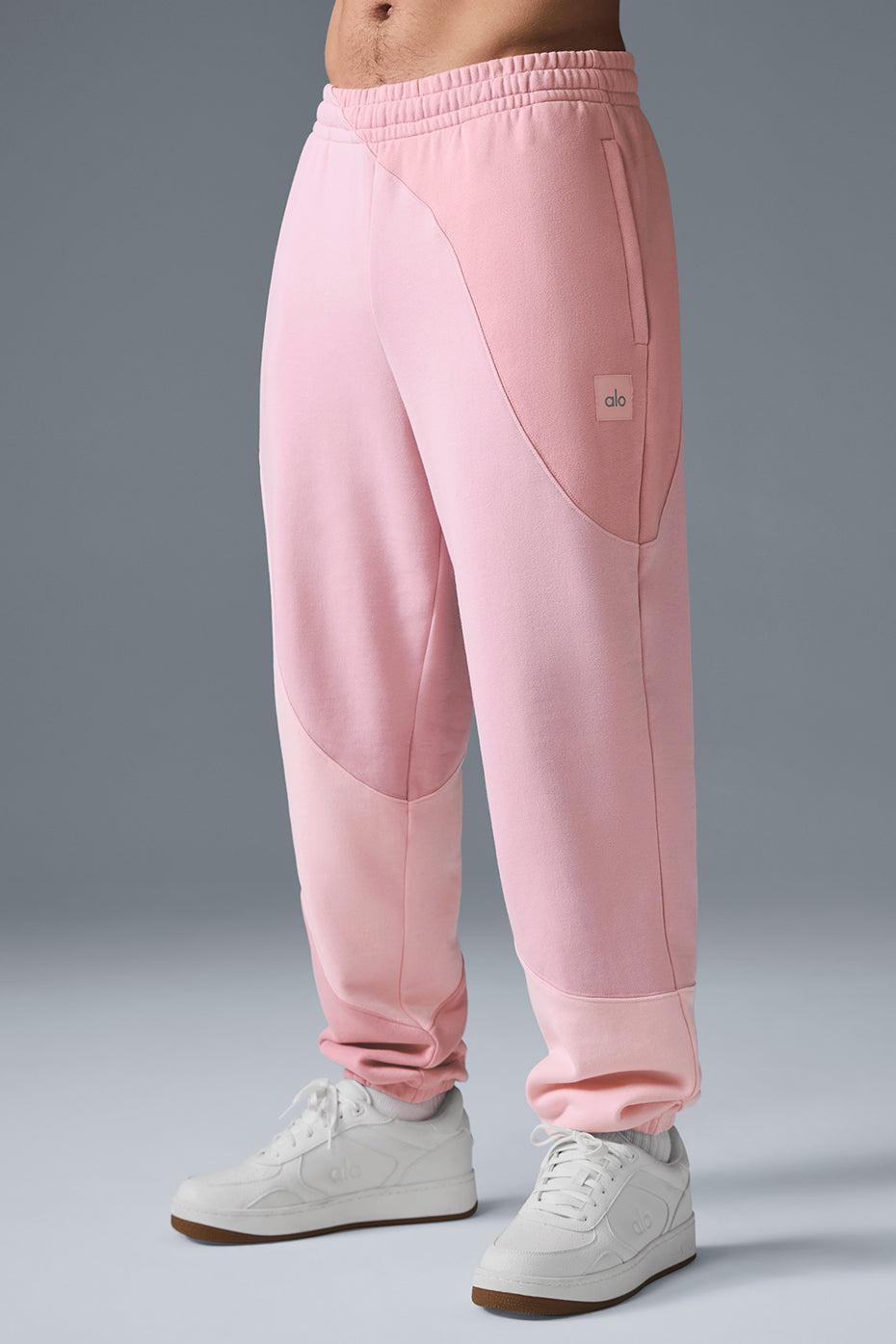 Make Waves Sweatpant - Sunset Pink Tonal Male Product Image