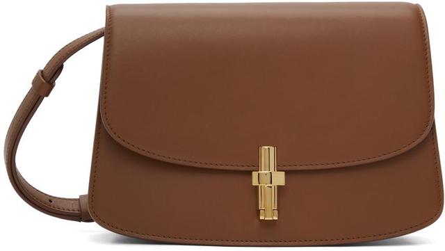 THE ROW Brown Sofia 8.75 Crossbody Bag In Twany Shg Product Image