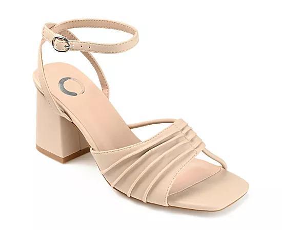 Journee Collection Womens Shillo Block Heel Sandals Product Image