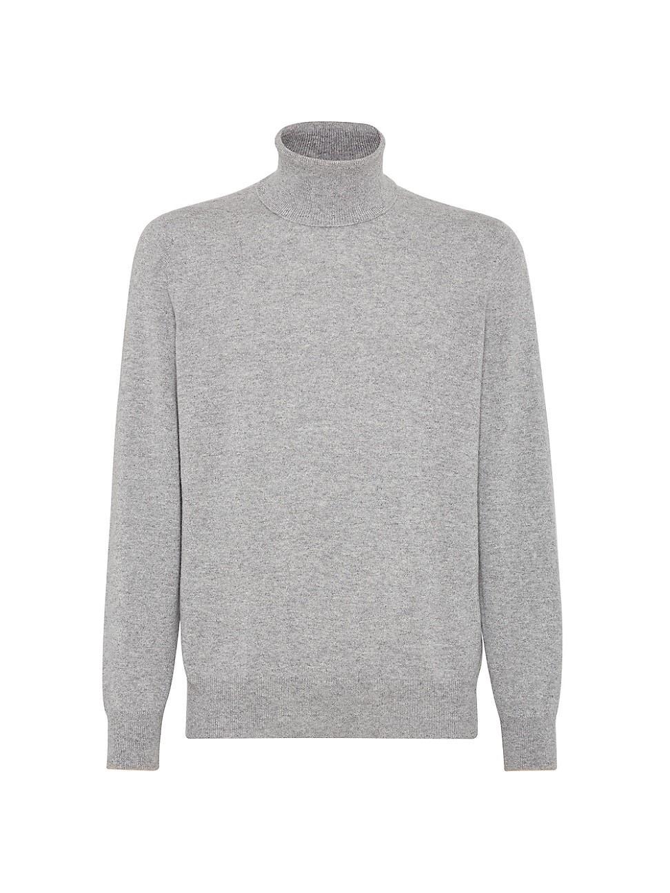 Mens Cashmere Turtleneck Sweater Product Image