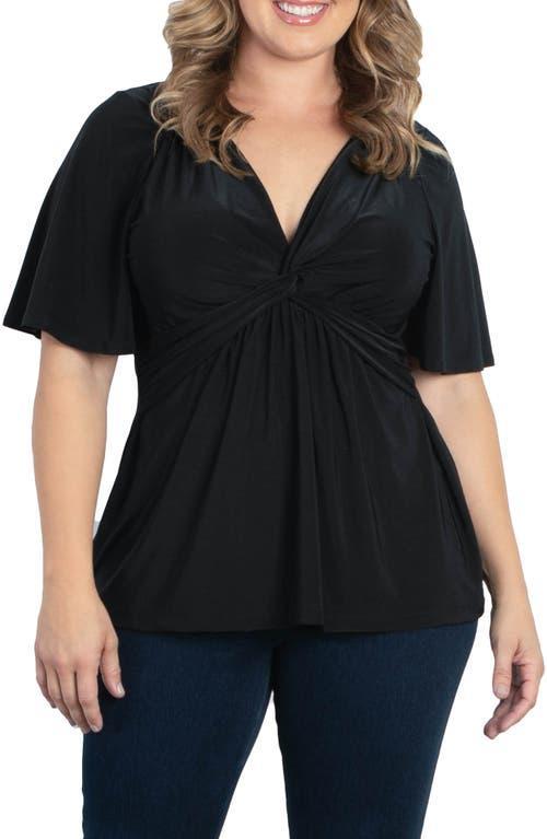 Womens Abby Twist-Front Top product image