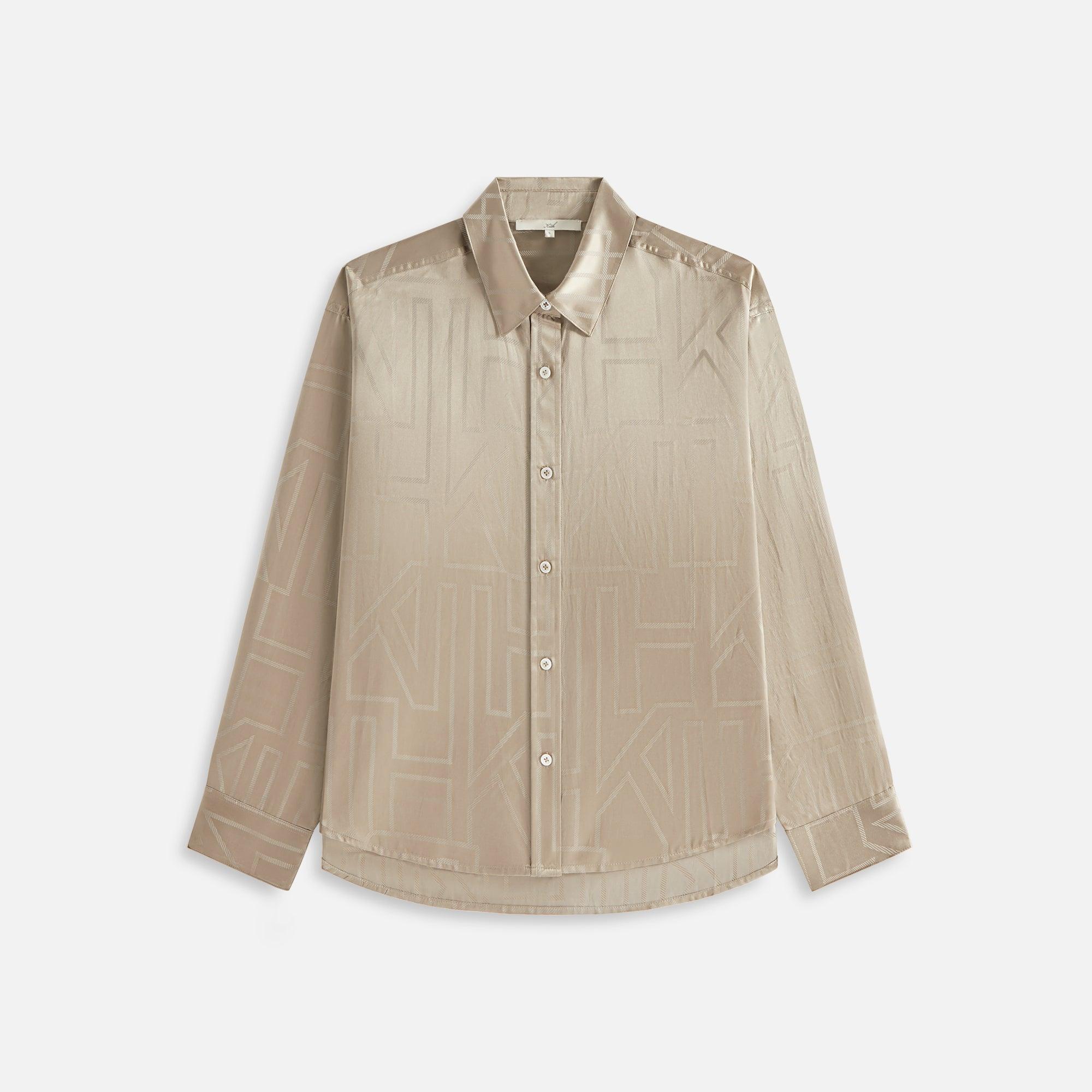 Kith Women Roanne Monogram Shirt - Astro Female Product Image