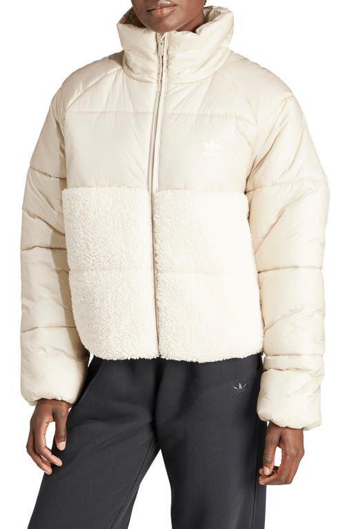 Adidas Womens Originals Neutral Court Polar Puffer Jacket Product Image