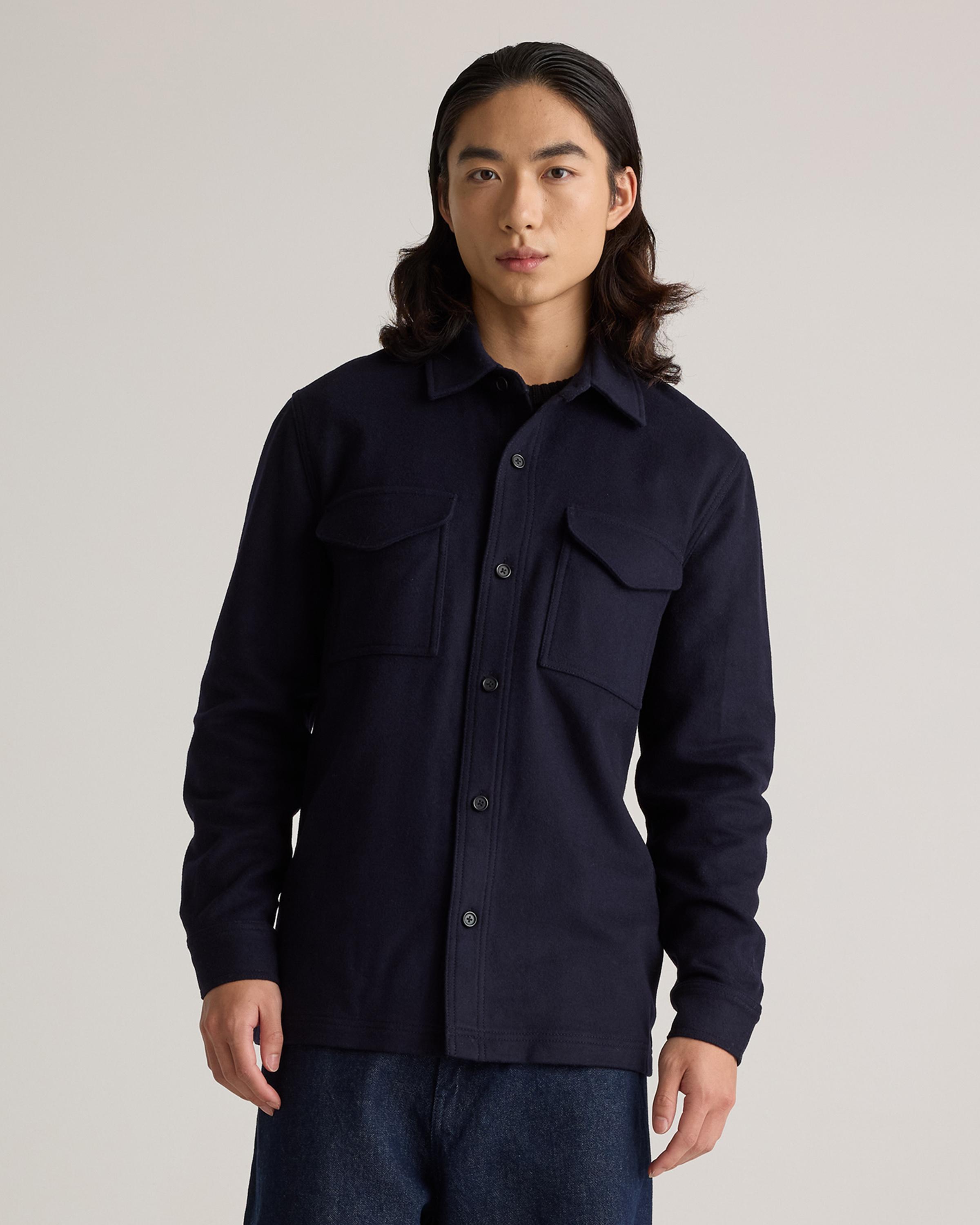 Italian Wool Overshirt Product Image