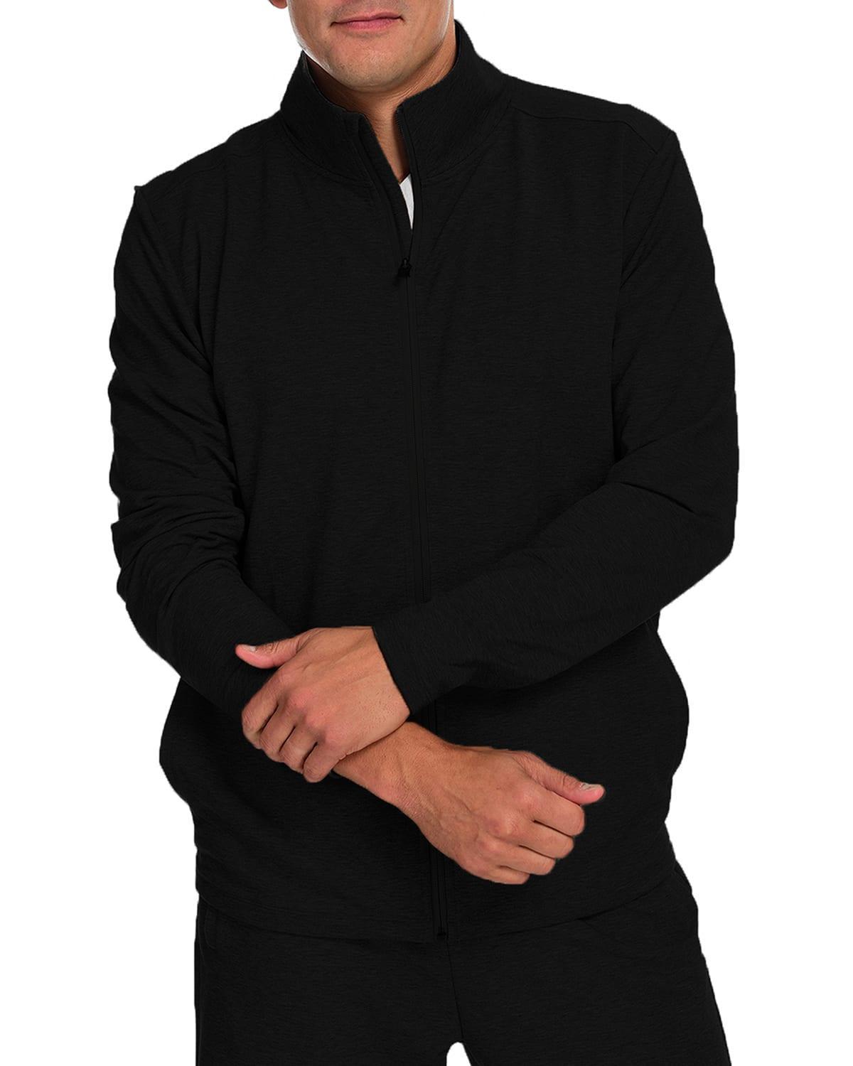 Mens Avon Lounge Zip-Up Performance Sweater Product Image