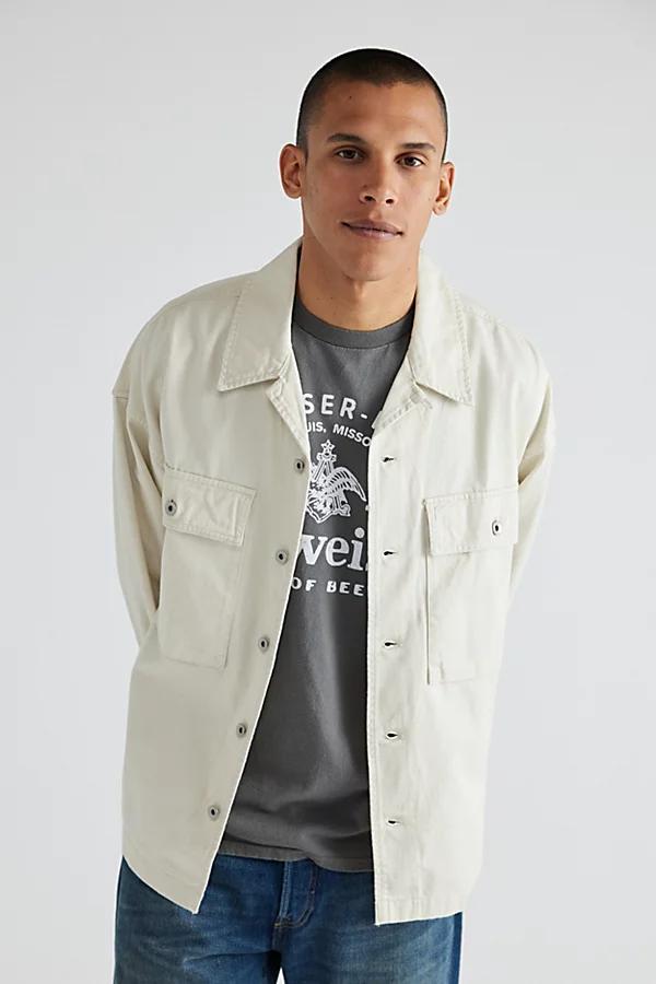 Levis Patch Pocket Overshirt Top Mens at Urban Outfitters Product Image